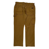 Carhartt Carpenter Trousers - 34W 32L Brown Cotton