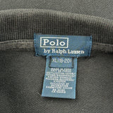 Polo By Ralph Lauren Graphic Polo Shirt - XL Black Cotton