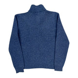 Polo By Ralph Lauren 1/4 Zip - XL Blue Wool