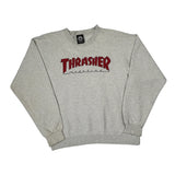 Thrasher Sweatshirt - Medium Gray Cotton