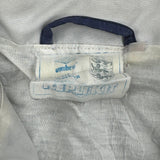 1990-92 England Umbro Football Windbreaker - Medium Blue Polyester