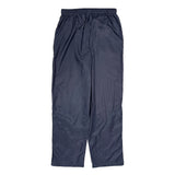 Reebok Track Pants - Large Blue Nylon
