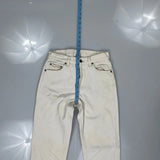 Levis Jeans - 32W 30L Cream Cotton