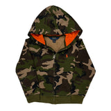 Age 5 Polo By Ralph Lauren Camo Hoodie - XS Orange Cotton