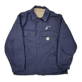 Dte Energy Carhartt Tall Jacket - 3XL Navy Cotton Blend