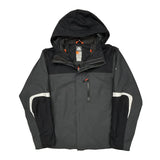 Nike Acg Waterproof Jacket - XL Gray Polyester
