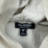 Age 5 True Religion Hoodie - Small Beige Cotton