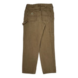 Wrangler Carpenter Pants - 34W 32L Brown Cotton