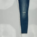 Halle True Religion Skinny Jeans - 28W UK 8 Blue Cotton Blend