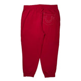 True Religion Joggers - 2XL Red Cotton