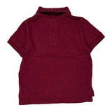 Age 2 Polo By Ralph Lauren Polo Shirt - 2XS Burgundy Cotton