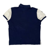Ralph Lauren Polo Shirt - Large Navy Cotton