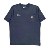 Maxus Properties Carhartt T-Shirt - Large Gray Cotton
