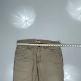 Blue Mountain Cargo Trousers - 38W 30L Khaki Cotton