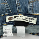 Harley Davidson Jeans - 35W 30L Blue Cotton