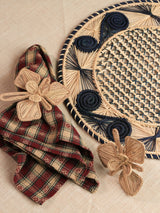 Abraham Napkin Ring - Made of Iraca Palm