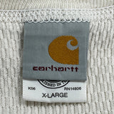 Carhartt Long Sleeve T-Shirt - XL Cream Cotton
