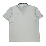 Adidas Polo Shirt - Large White Cotton