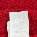 The North Face Fleece - XL Red Polyester