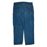 Dickies Carpenter Pants - 36W 30L Blue Cotton