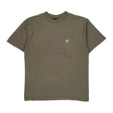 Timberland T-Shirt - Small Khaki Cotton