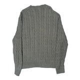 Polo By Ralph Lauren Cable Knit Sweater - XL Gray Cotton
