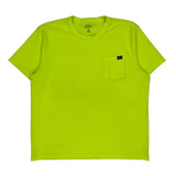 Dickies T-Shirt - 2XL Yellow Polyester