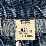 Made In USA Levis 521 Jeans - 34W 30L Blue Cotton