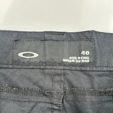Oakley Chino Shorts - 38W 10L Black Cotton