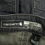 Carhartt Cargo Trousers - 29W UK 10 Grey Cotton