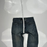 Helix Boot Cut Jeans - 36W 31L Blue Cotton