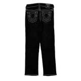 True Religion Contrast Stitch Jeans - 23W 23L Black Cotton