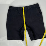 Tommy Hilfiger Chino Shorts - 36W 10L Black Cotton