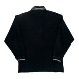 Tommy Hilfiger Long Sleeve Polo Shirt - Small Black Cotton
