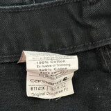 Carhartt Carpenter Trousers - 30W 32L Black Cotton