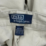 Polo By Ralph Lauren Chino Shorts - 36W 6L Beige Cotton