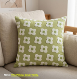 Anypillow Daisy Plush Decorative Cushion Cover – Soft Throw Pillowcase for Sofa & Bed