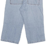GO SOUTHERN Mens Denim Light Blue Cargo Shorts XL W32 Casual Cotton Blend