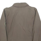 JACK WOLFSKIN Womens Beige Cotton Blend Jacket Zip UK 10 Casual Outdoor