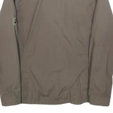 JACK WOLFSKIN Womens Beige Cotton Blend Jacket Zip UK 10 Casual Outdoor