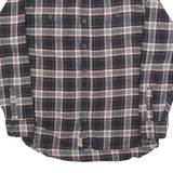 JACHS Mens Black & White Check Shirt L Long Sleeve Cotton Blend Casual