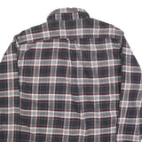 JACHS Mens Black & White Check Shirt L Long Sleeve Cotton Blend Casual