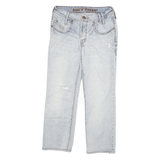 LEVI'S Mens Jeans Blue Regular Straight Denim Light W30 L26 Casual Wear