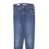 LEVI'S 720 Womens Jeans Blue Slim Skinny Denim Light W24 L28 Stylish
