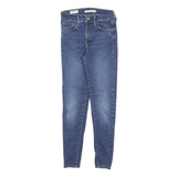 LEVI'S 720 Womens Jeans Blue Slim Skinny Denim Light W24 L28 Stylish