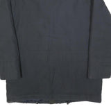 SBL Mens Black Windbreaker Jacket L Cotton Blend Zip Casual Outerwear