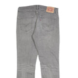 LEVI'S 511 Slim Mens Jeans Grey Slim Skinny Denim W34 L30 Comfortable Casual