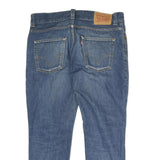 LEVI'S 511 Mens Jeans Blue Regular Skinny Denim Medium W35 L25 Classic Fit Zip