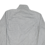 STARTER Mens Grey Jacket XL Polyester Blend Zip Plain Casual Lightweight