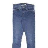 LEVI'S Womens Blue Slim Skinny Denim Jeans Zip W26 L28 Classic Comfort